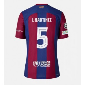Barcelona Inigo Martinez #5 Domaci Dres 2023-24 Kratak Rukavima